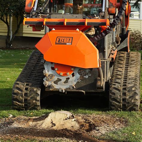 low flow skid steer stump grinder attachment|vortex skid steer stump grinder.